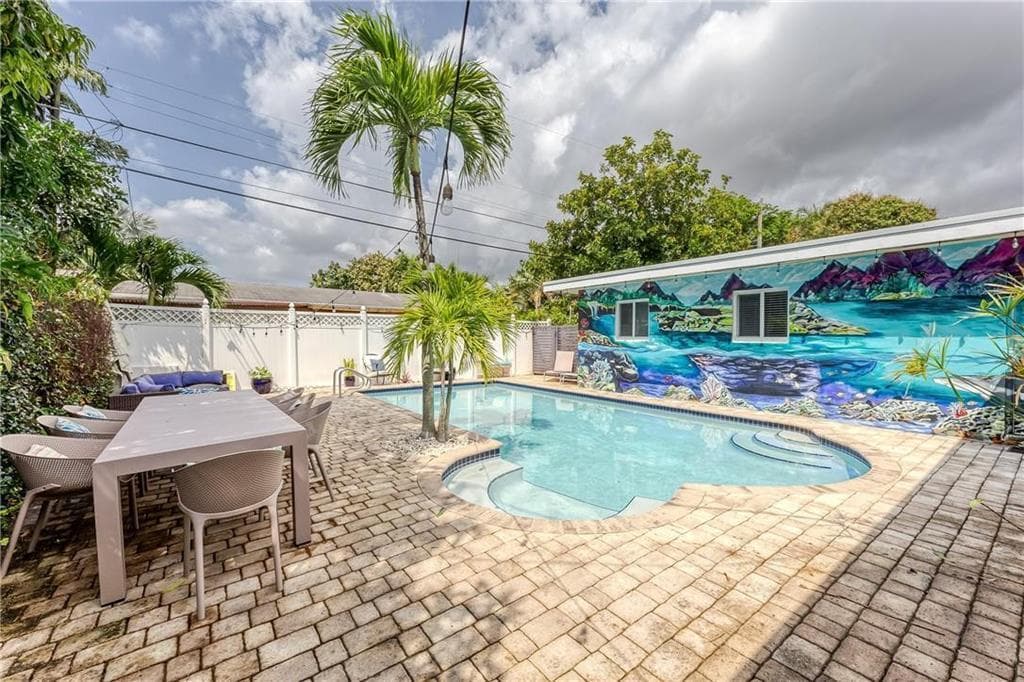 Large Heated pool