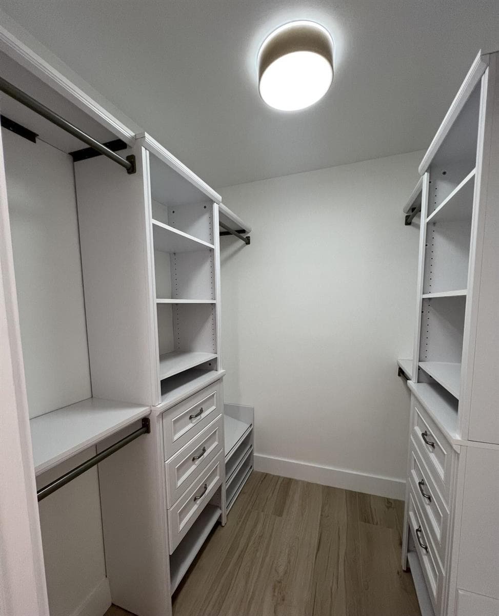 Master closet