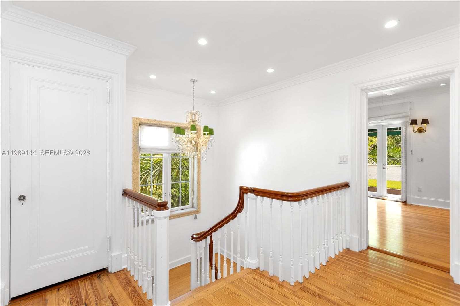 Stairs to second floor