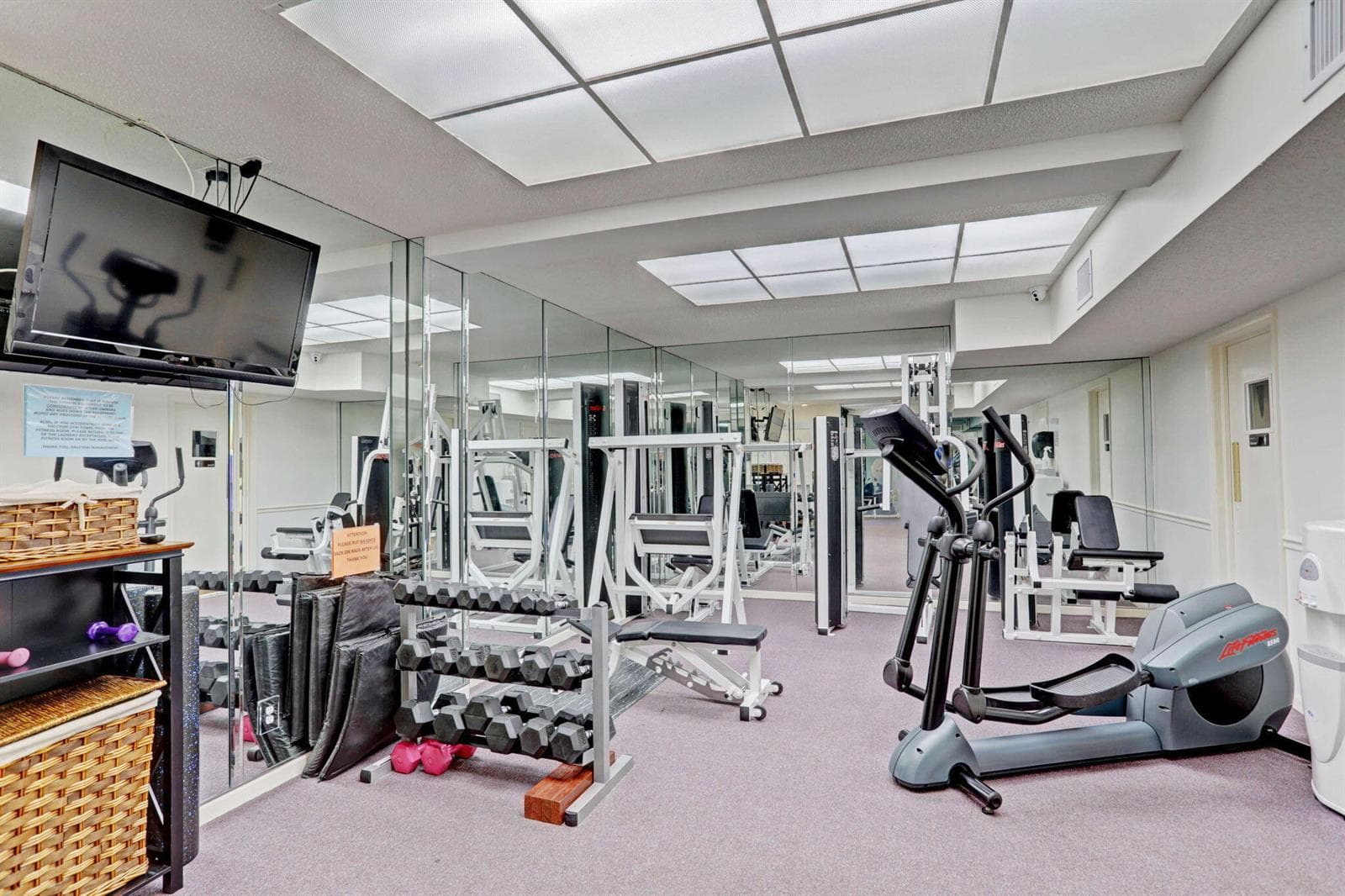 fitness room