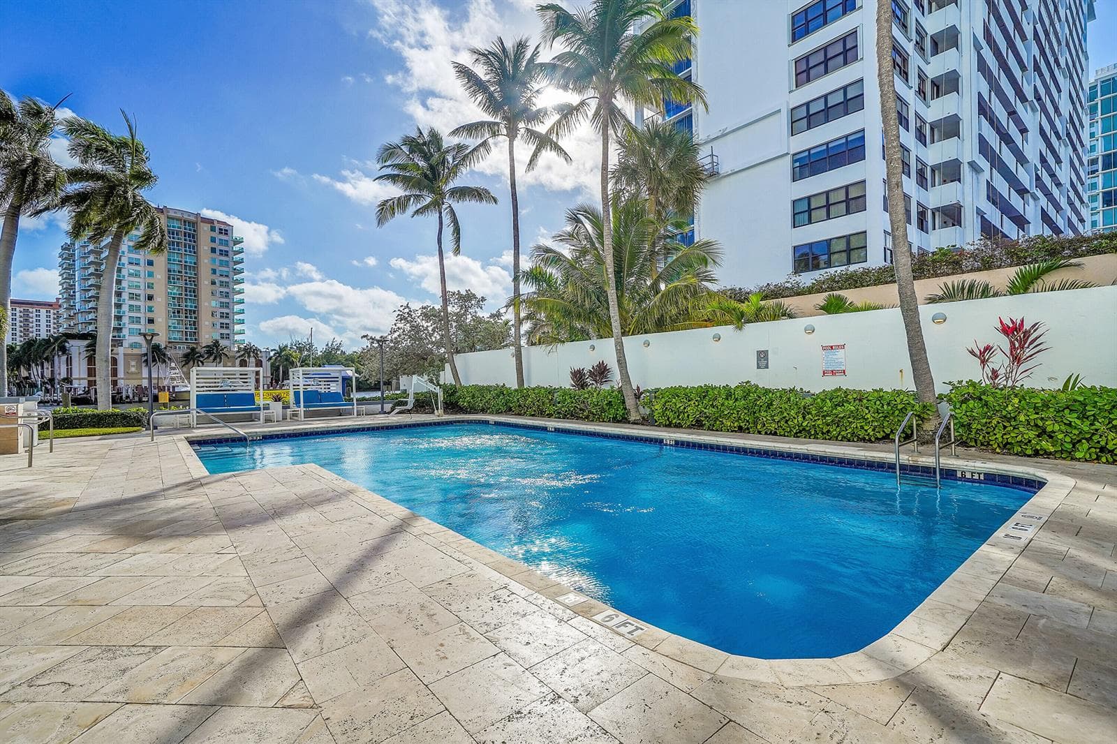 Pool area