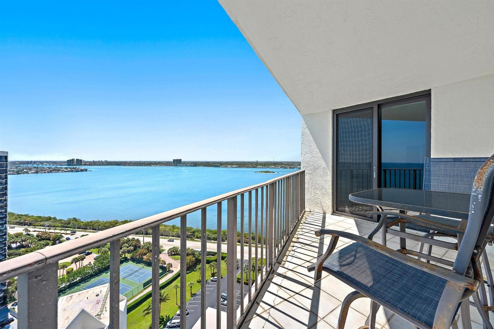 Covered balcony