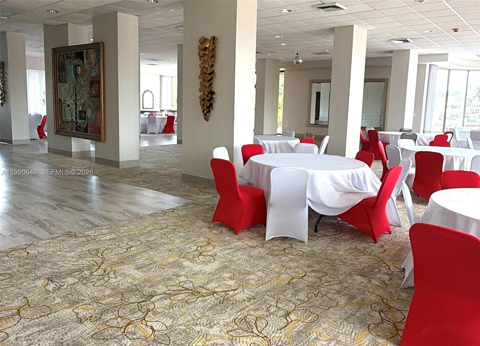 Party area for special dates and celebrations