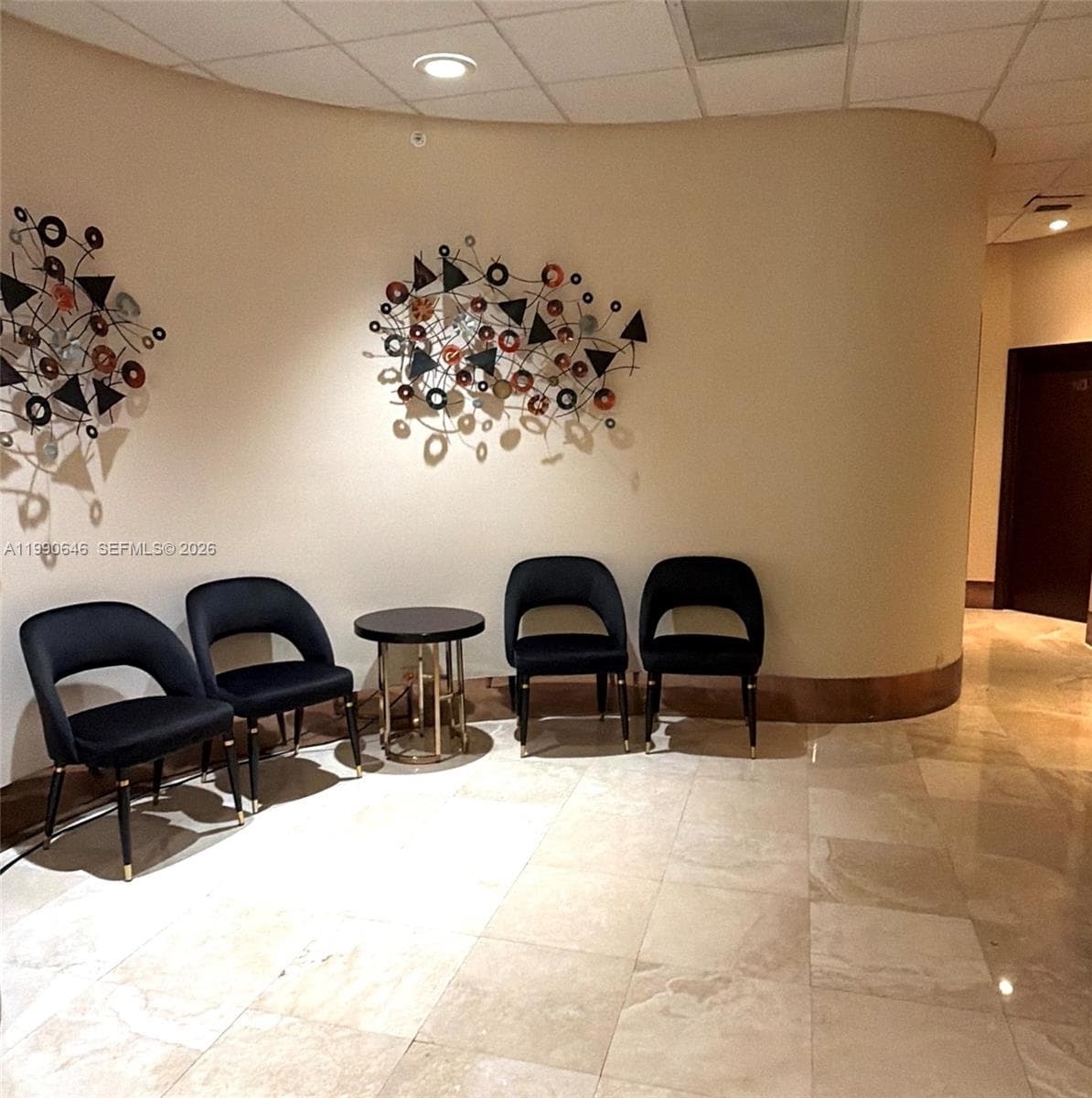 Entrance for office spaces