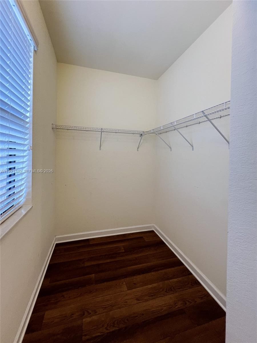 Bedroom No. 2's Walk-In Closet View