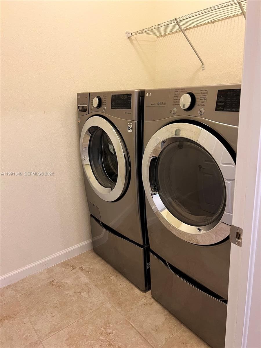 Laundry Closet View