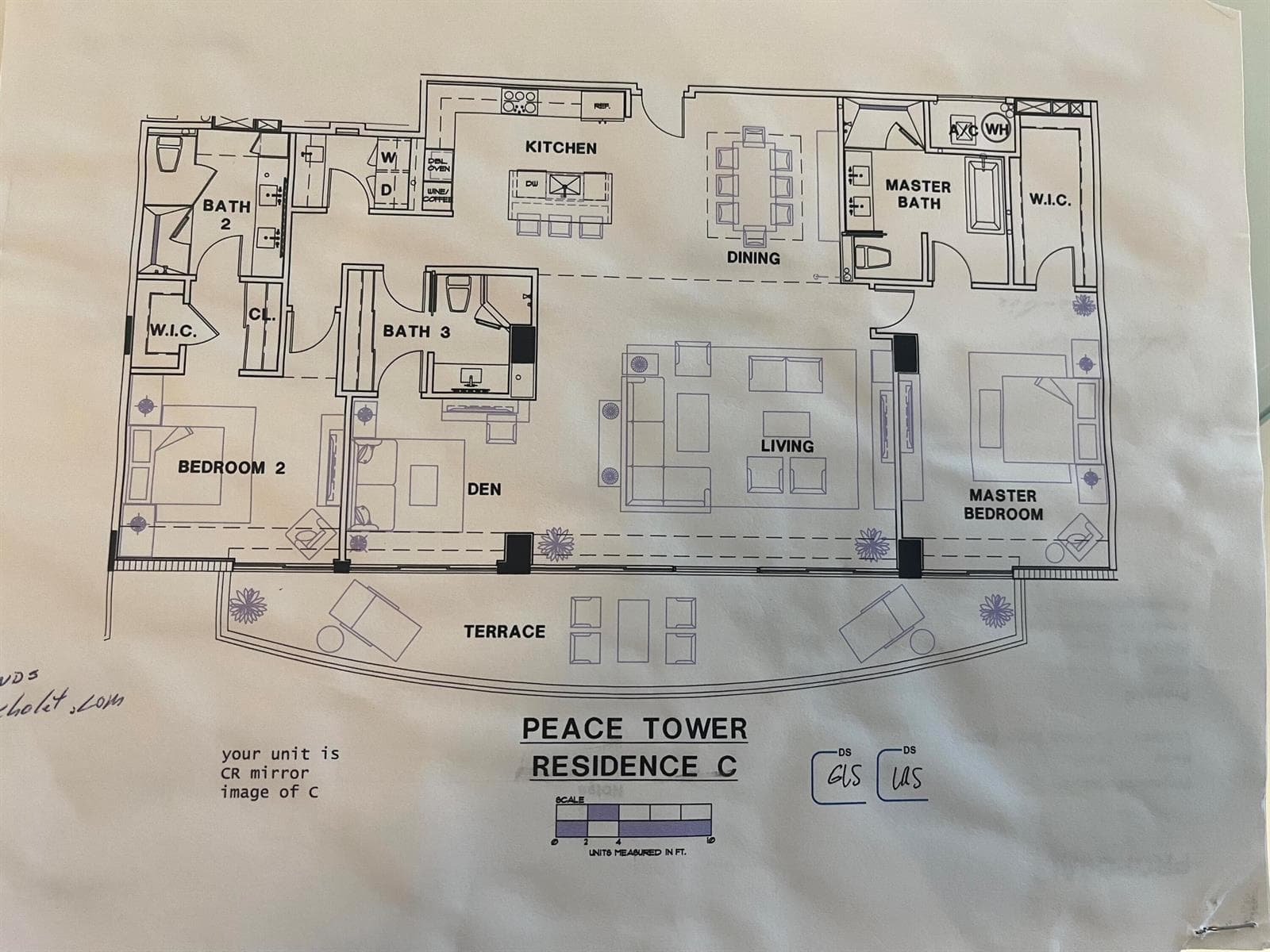 Floor Plan Amrit Unit