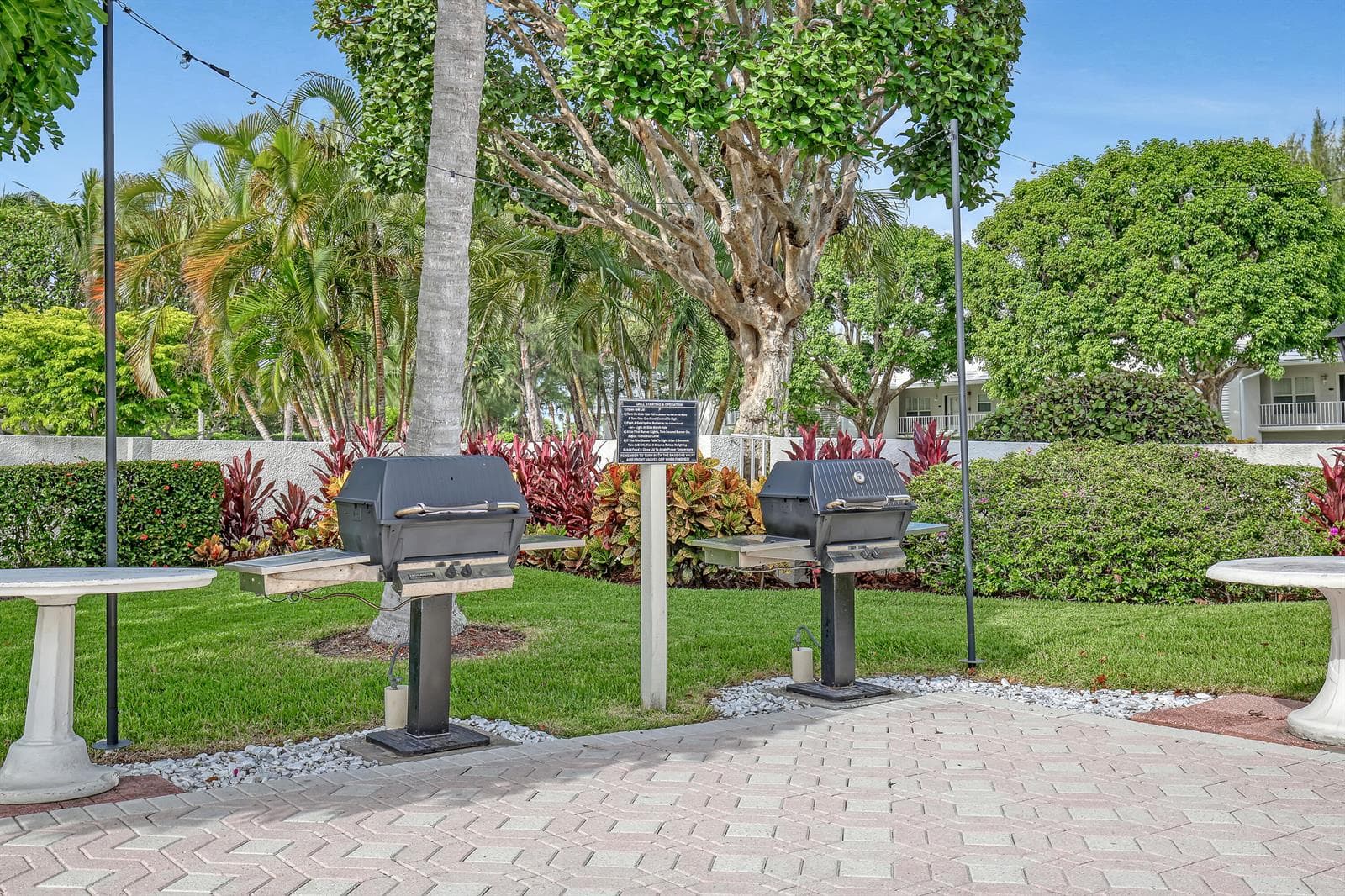 BBQ area