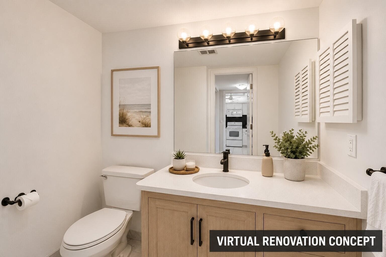 virtual half bath