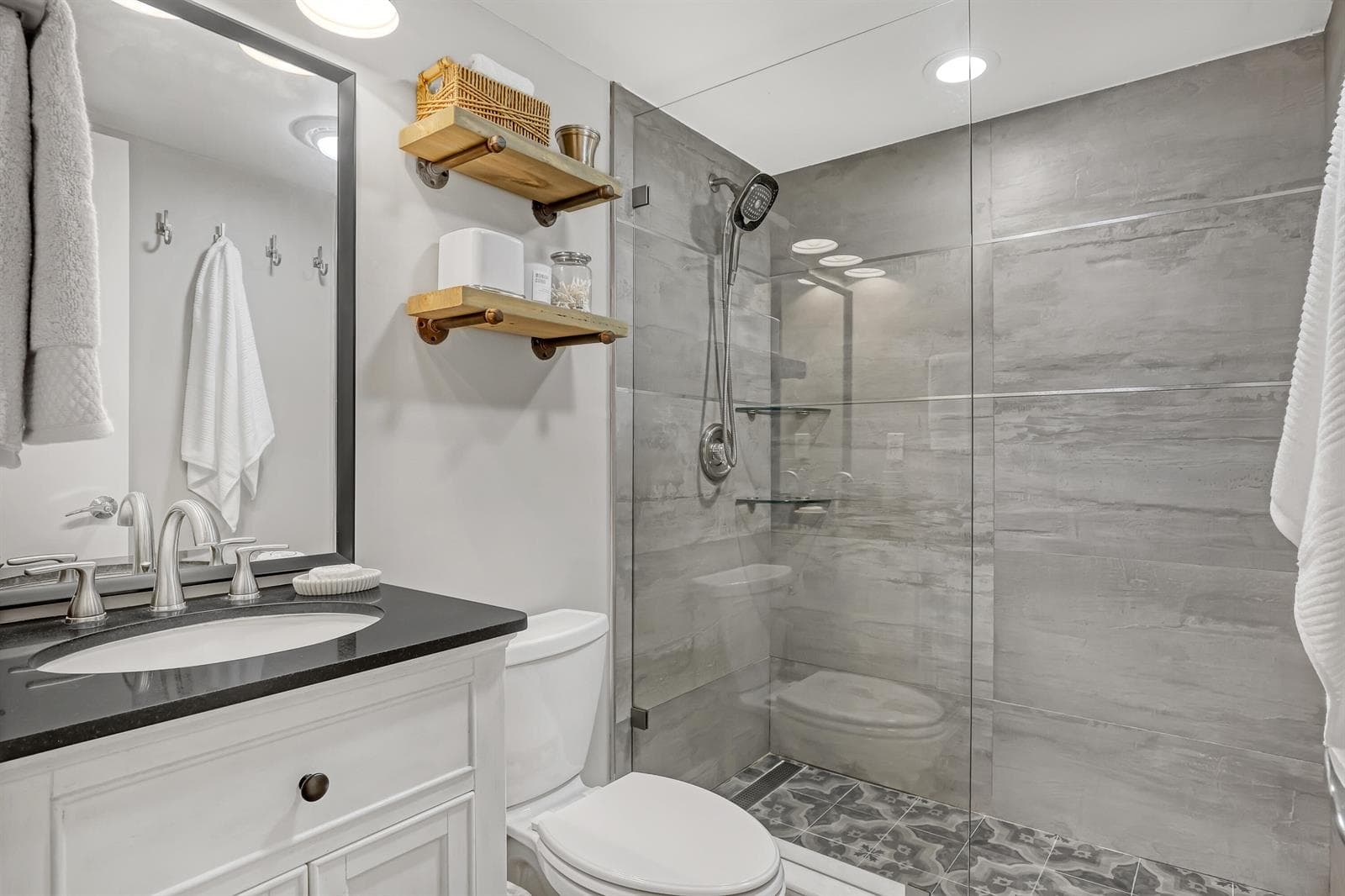 guest bathroom upstairs