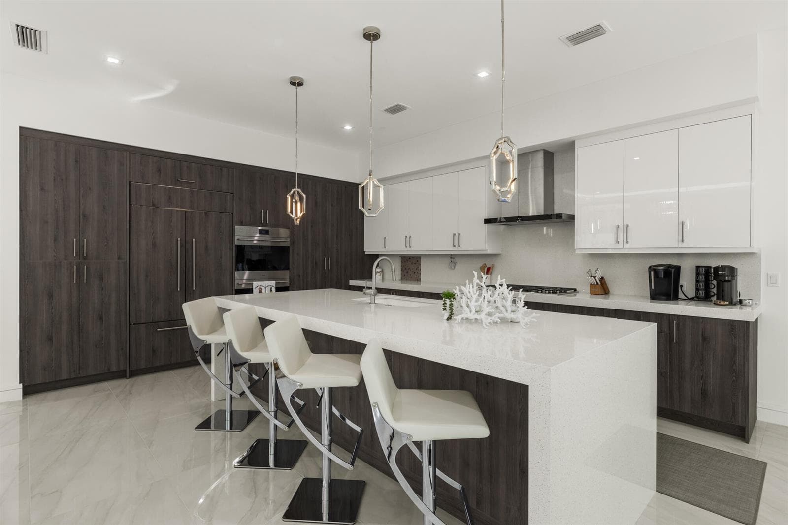 Sleek Custom Cabinetry