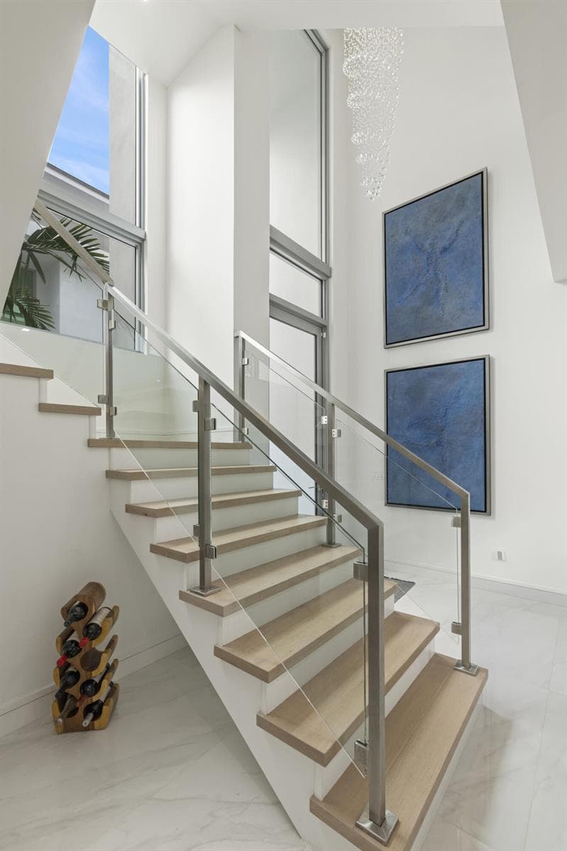 Glass Staircase