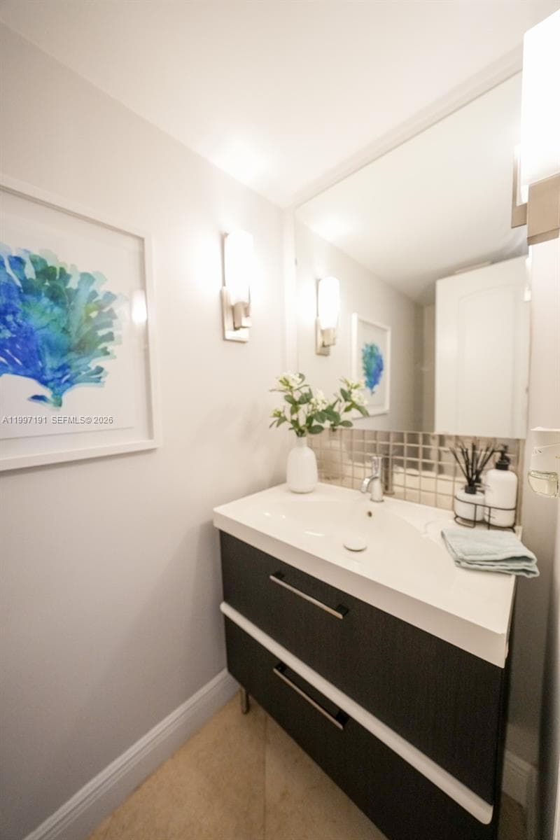 Half bathroom