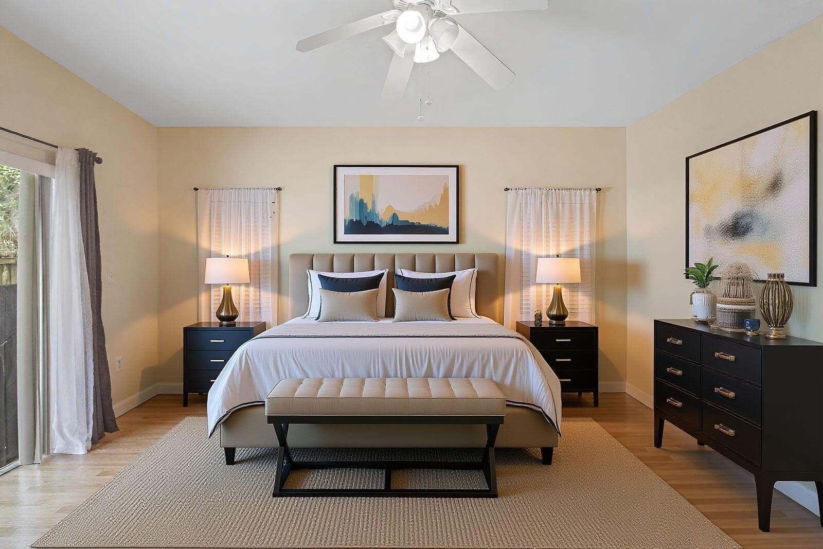 09 Primary bedroom Virtually staged