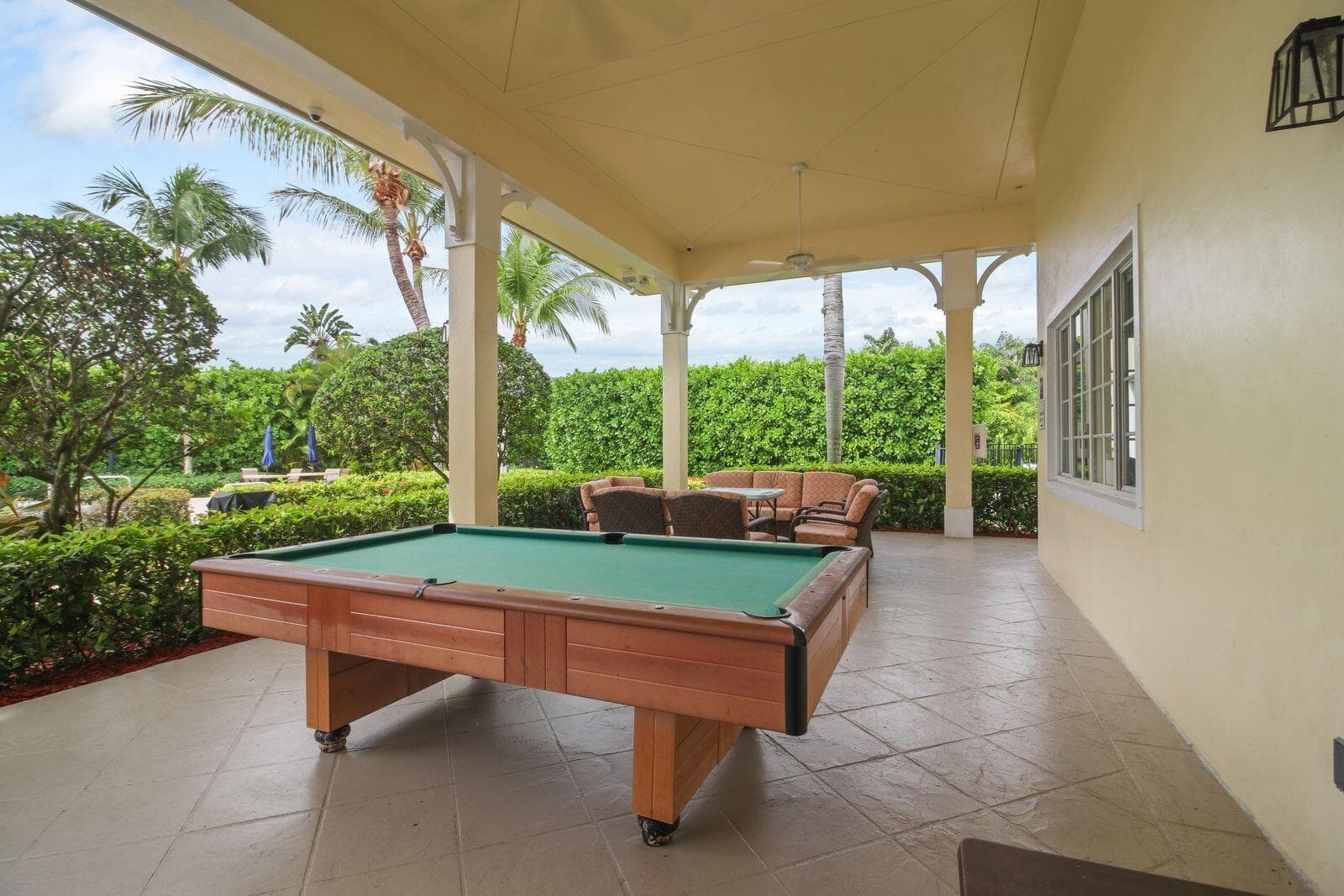 40 Billiards on the patio Community