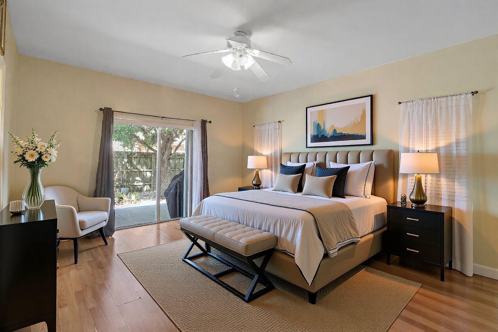 08 Primary bedroom Virtually staged