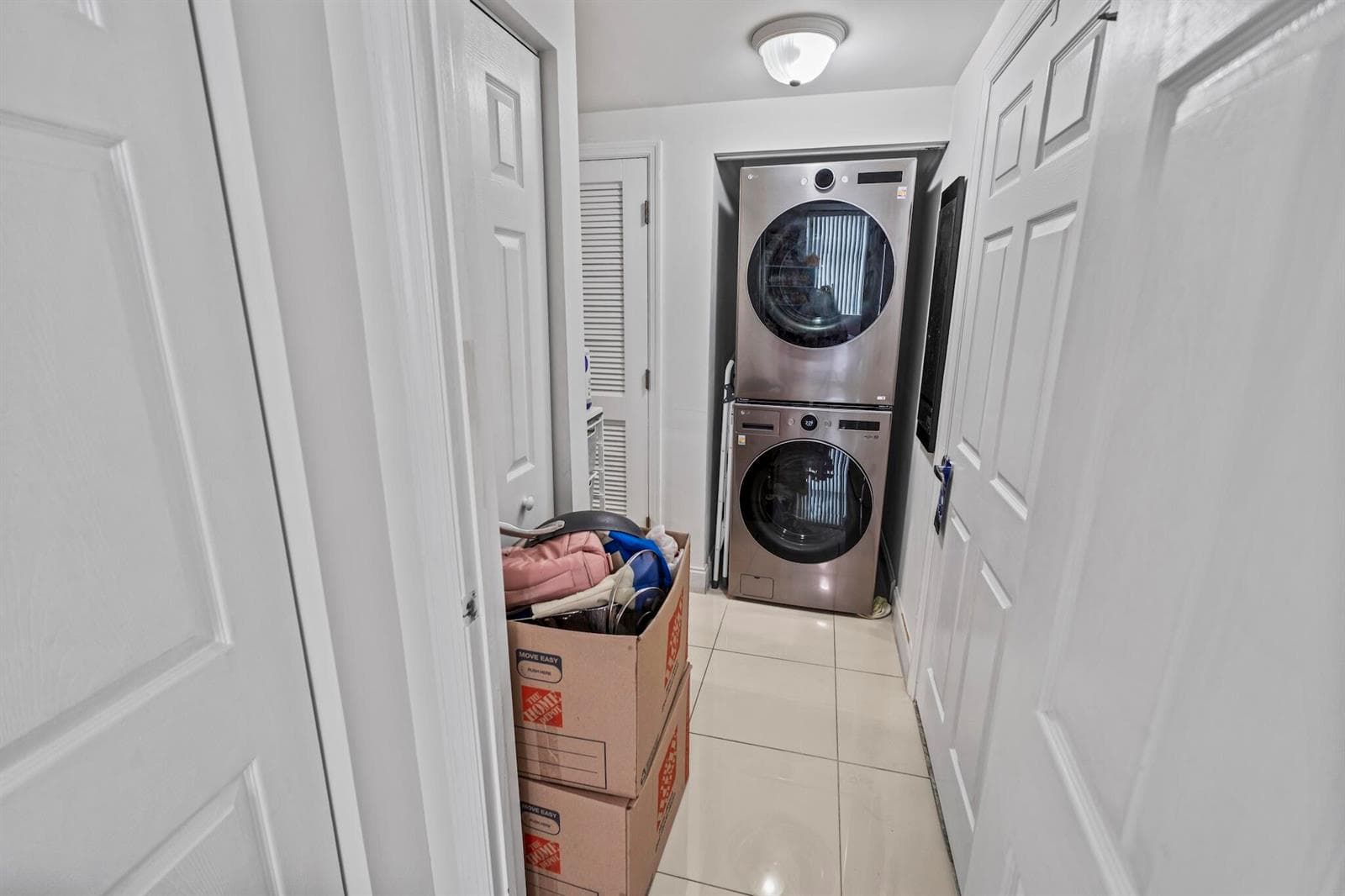 Washer and dryer