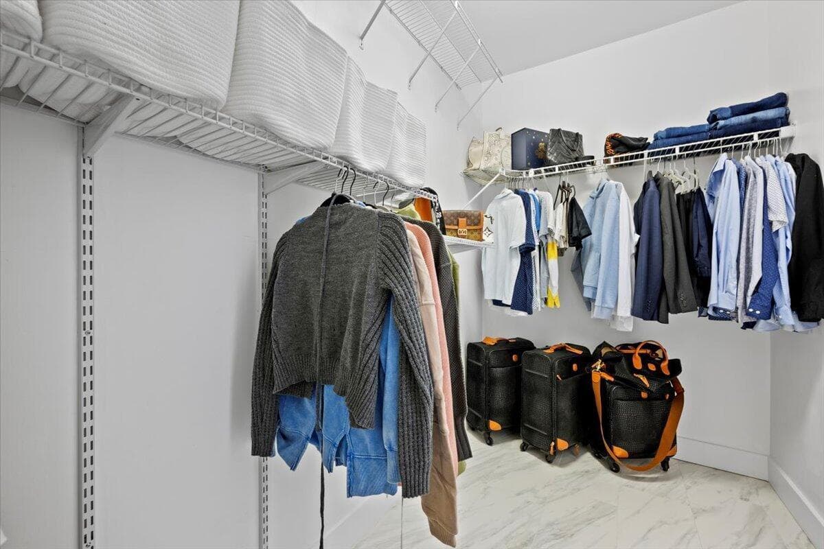 Owner's Suite Walk-In Closet
