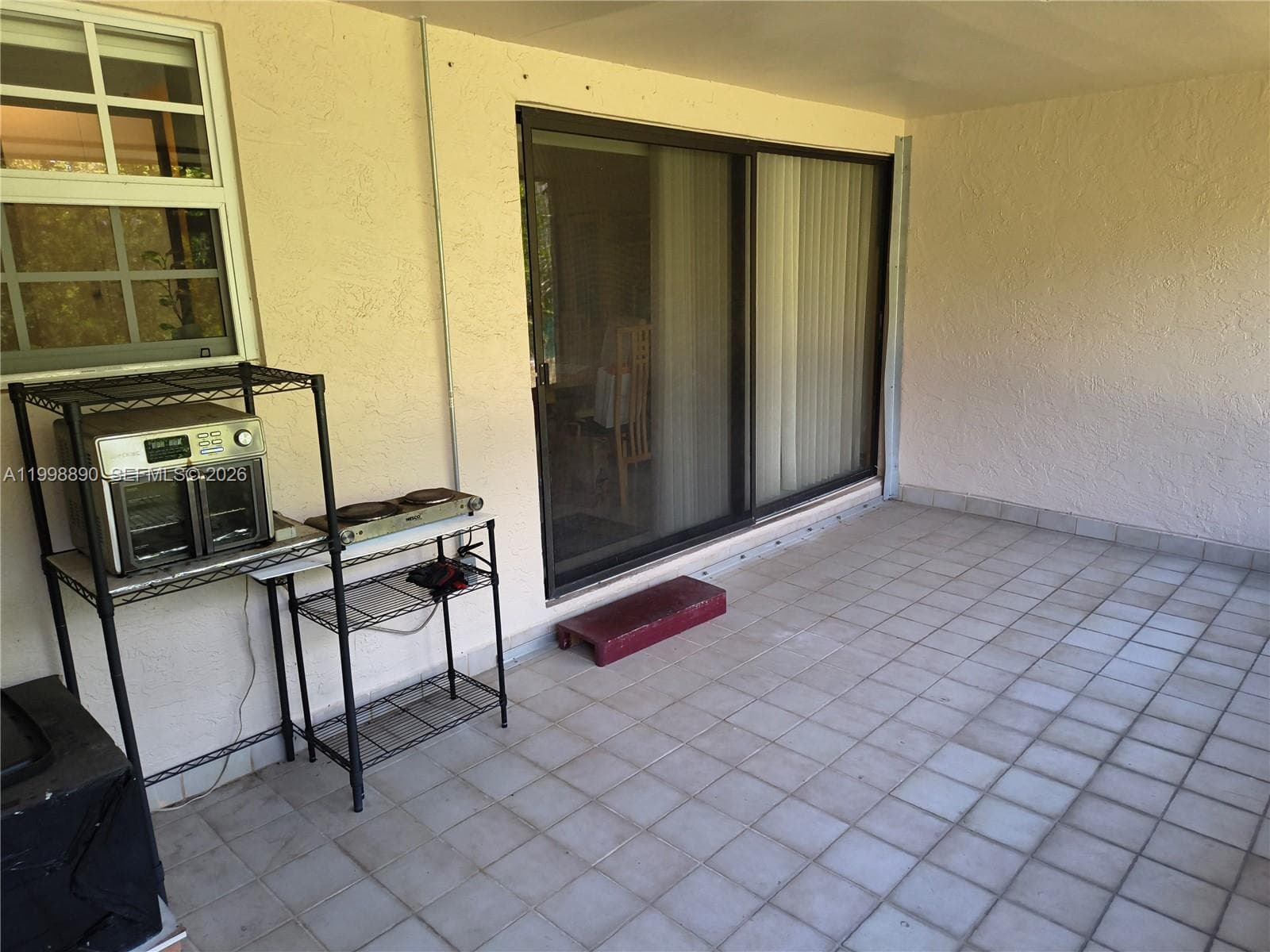 Covered patio