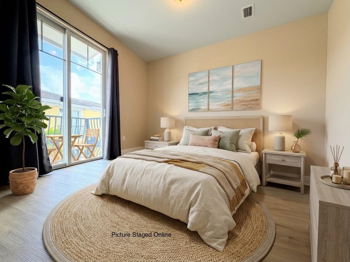 2ND Bedroom - Online Staged