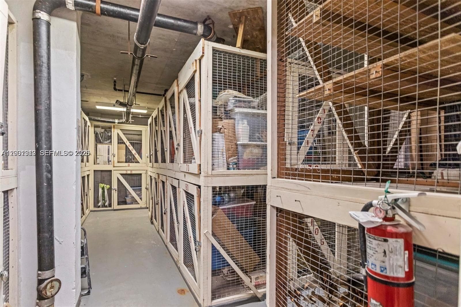 Storage room for residents