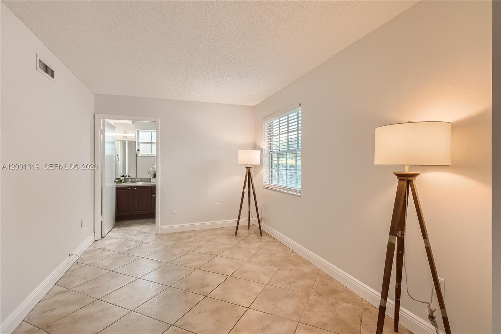 Lots of natural light comes in.