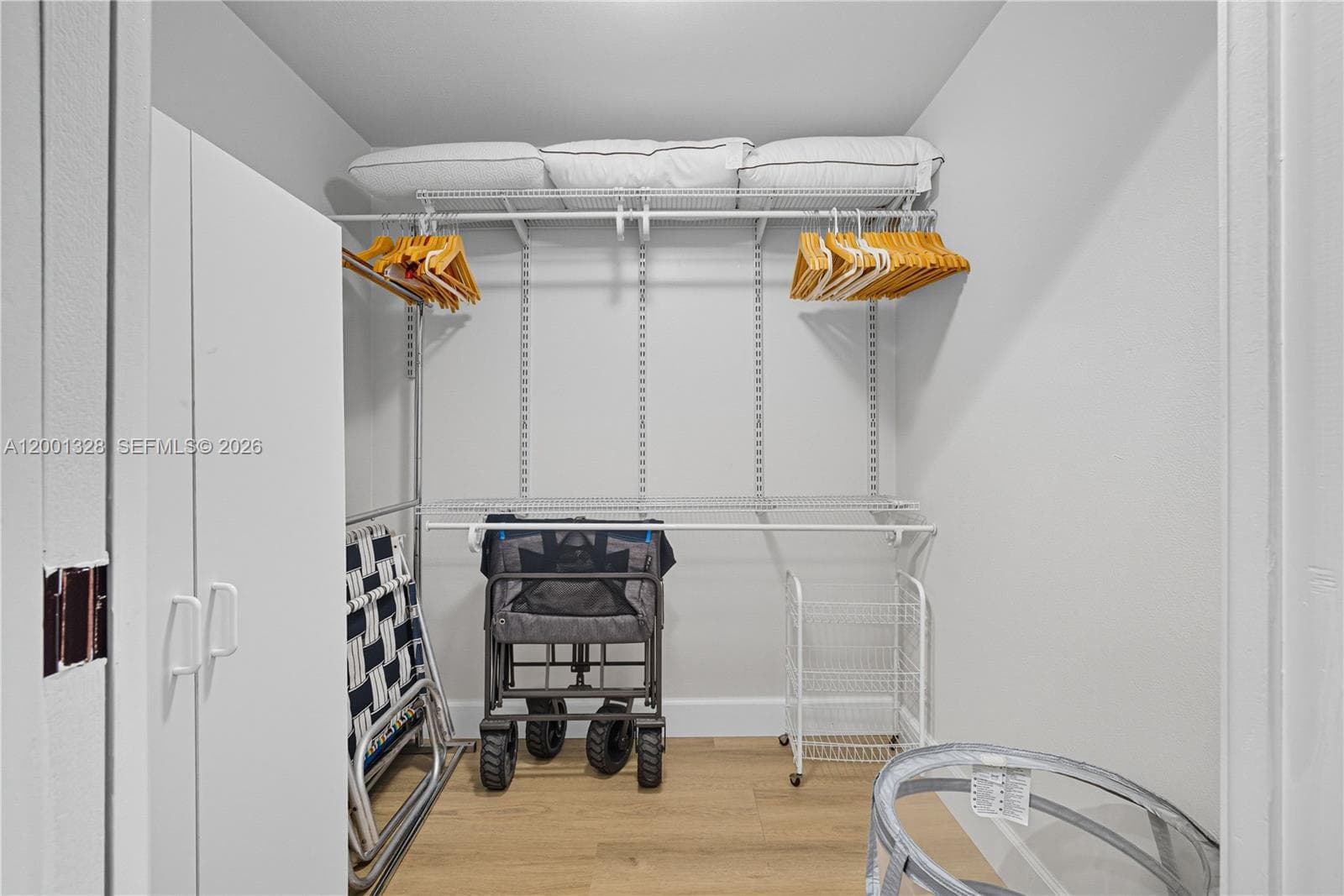 Walk in closet.