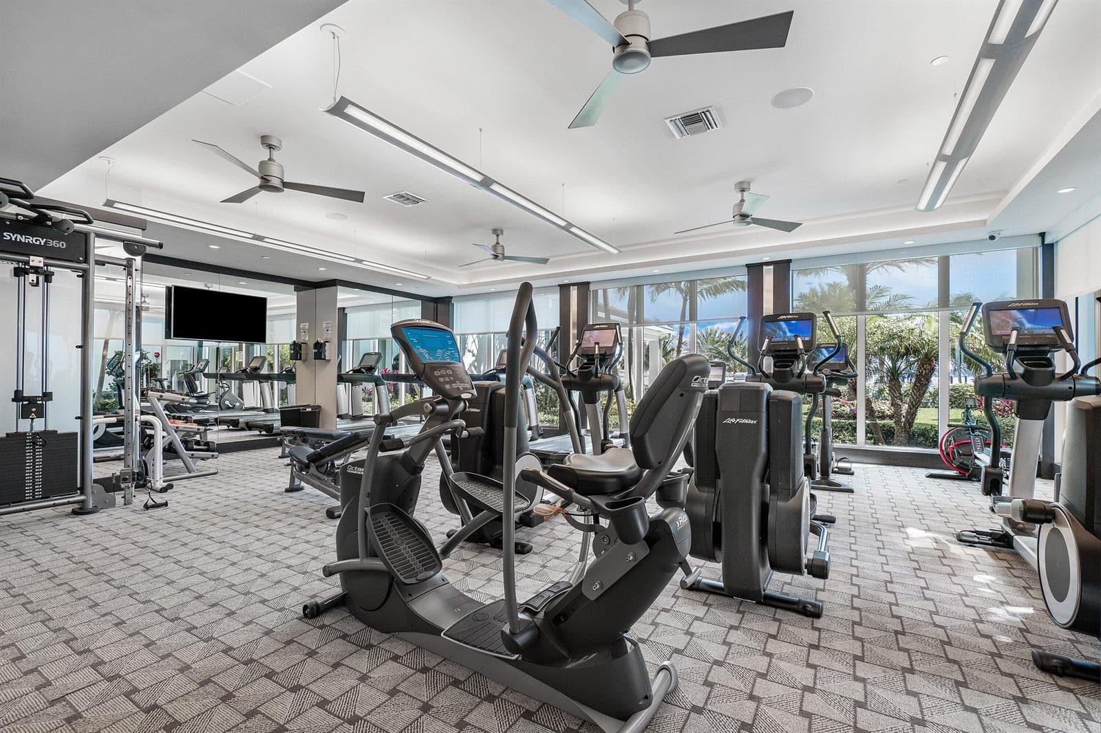 Fitness Center w New Equipment