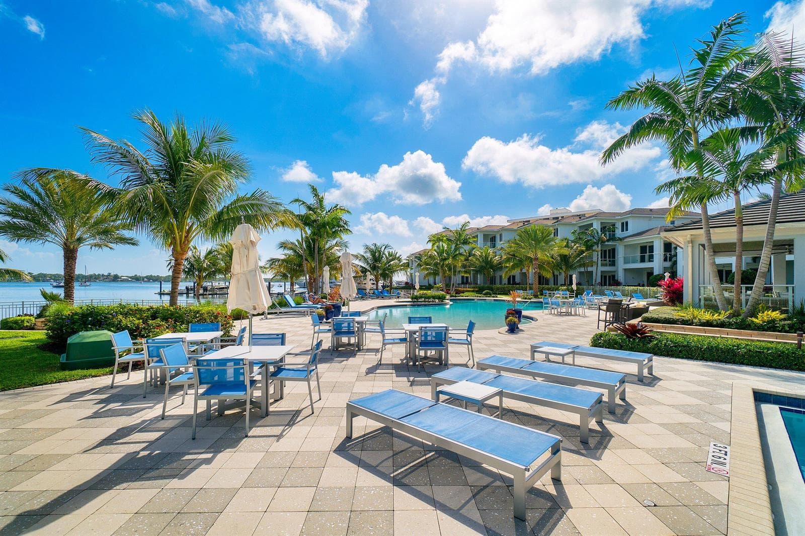 Expansive Pool Deck