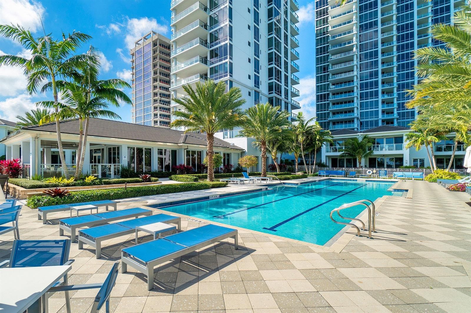 Expansive Pool Deck
