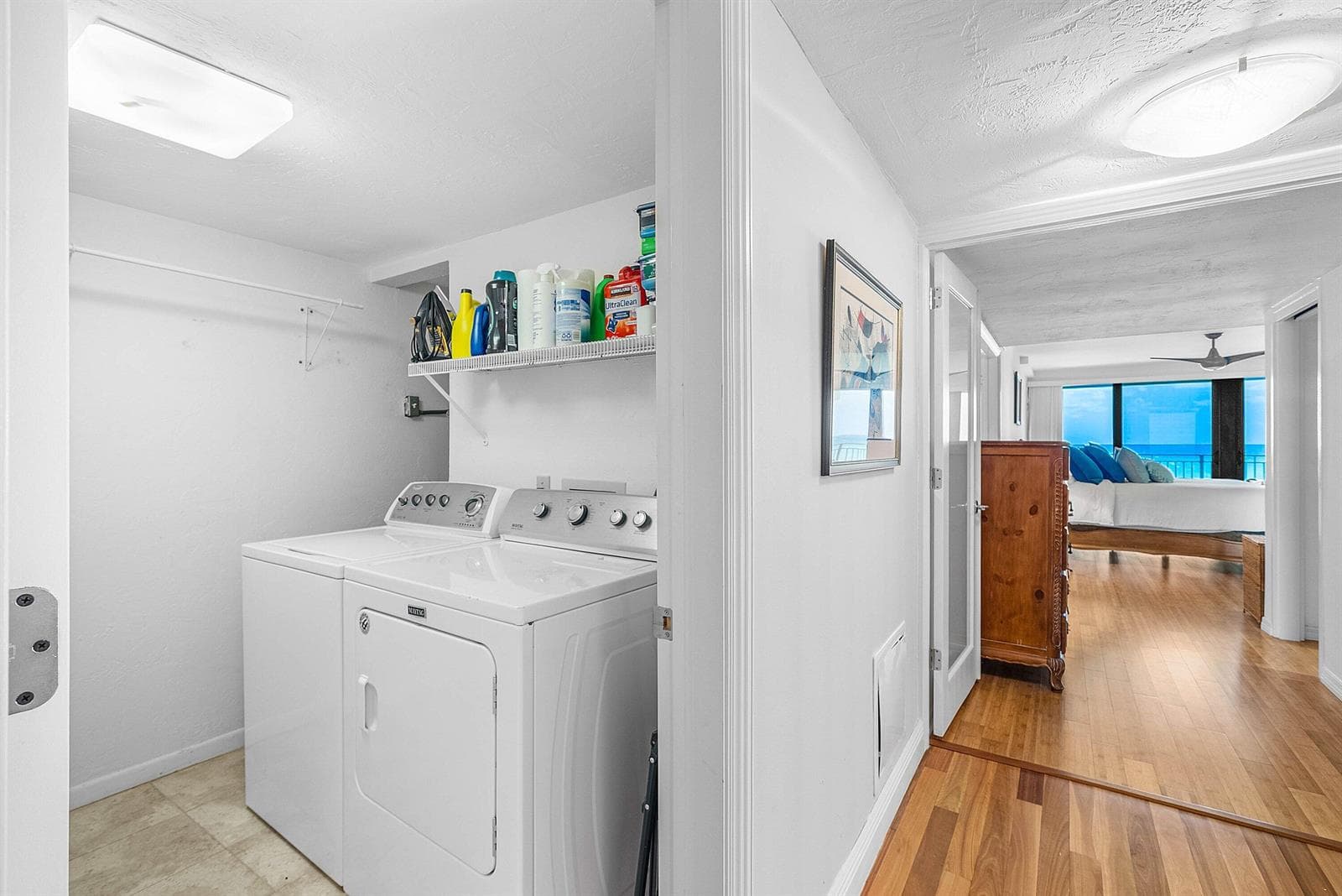 LAUNDRY ROOM WITH EXTRA STORAGE