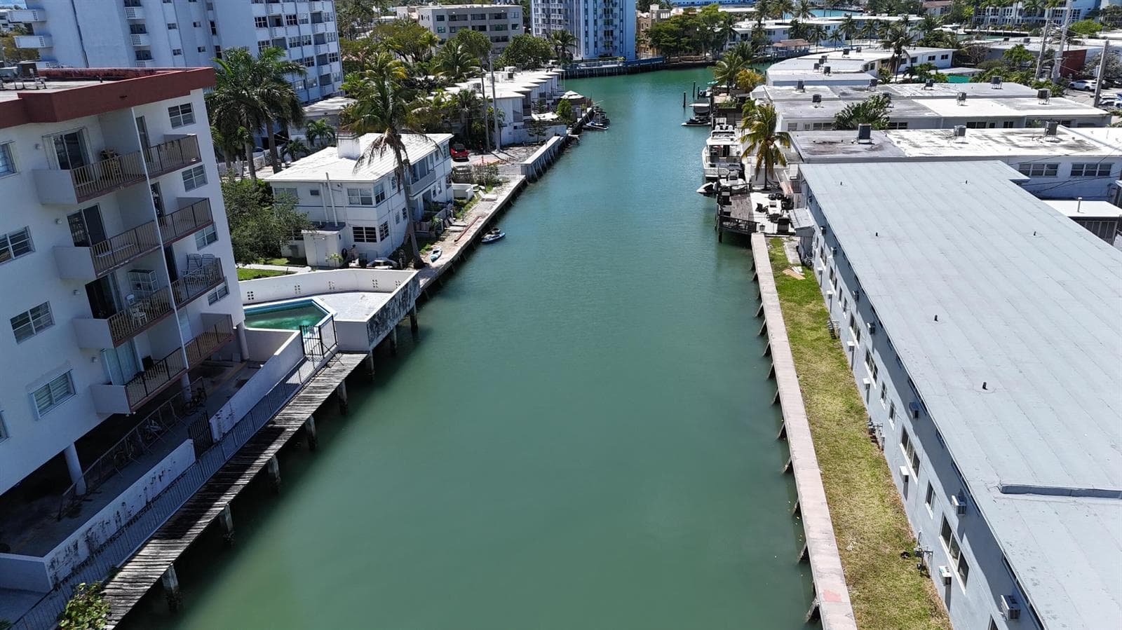 view of the dock
