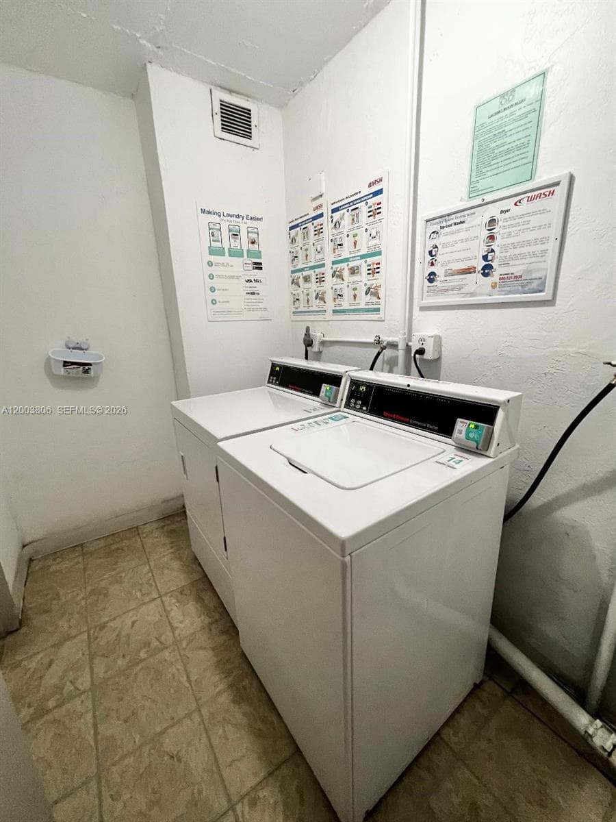 LAUNDRY ROOM located on each floor of the