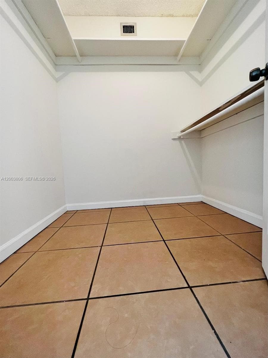 Walking Closet in Master Bedroom