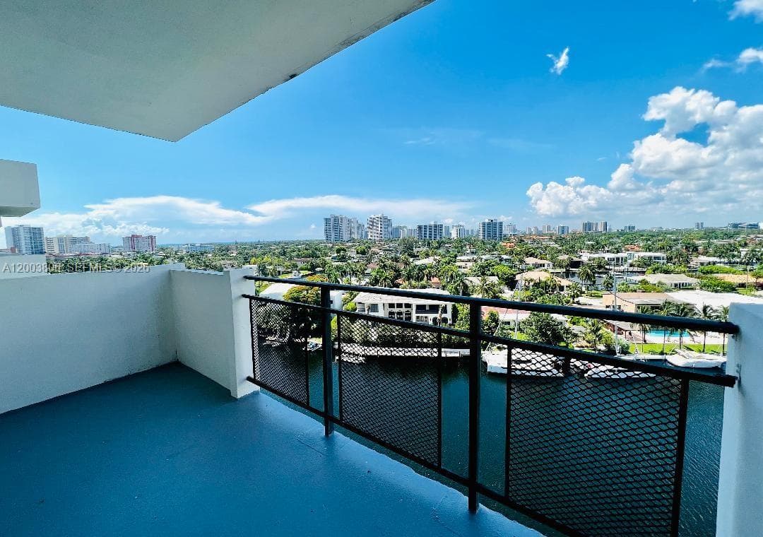 Large Open Balcony with beautiful Bayview