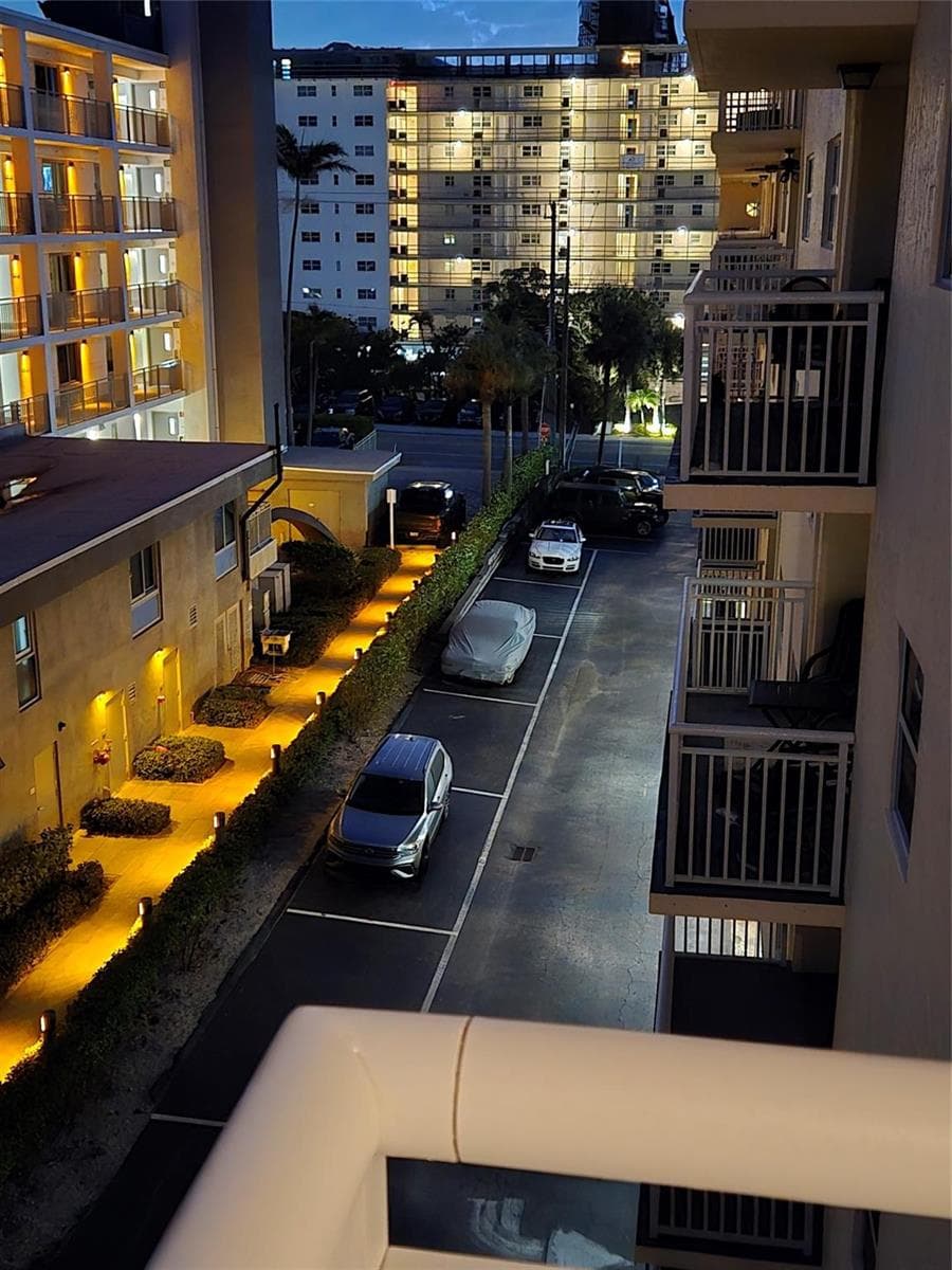 Balcony at Night
