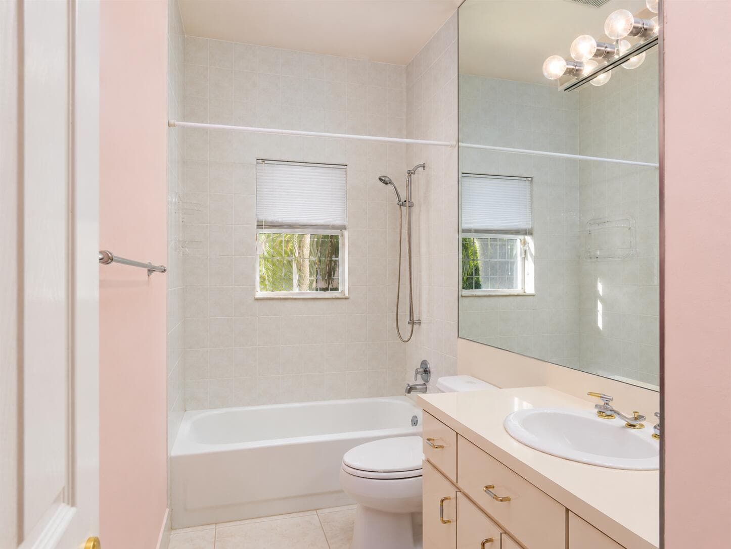 Pink Guest Bath