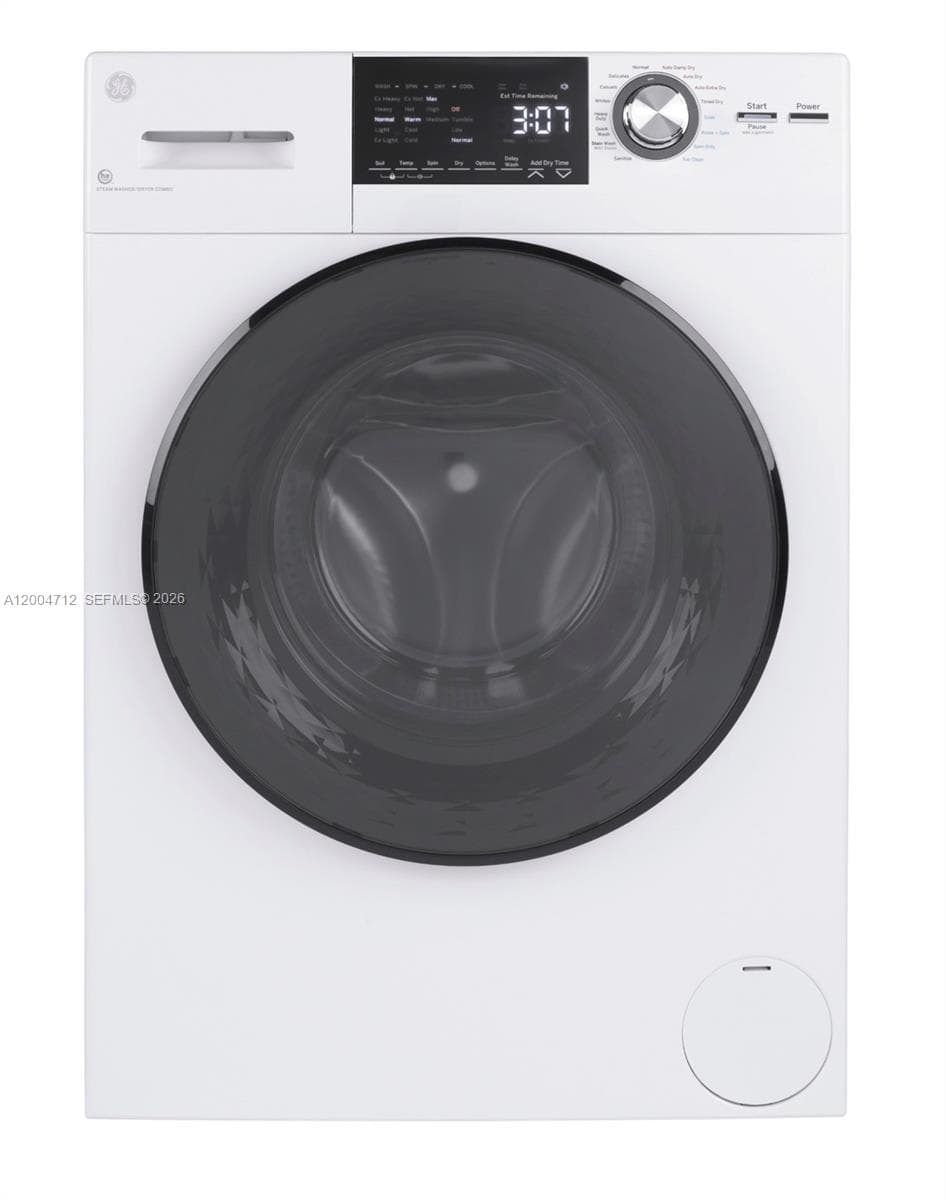 Back House comes with - GE 24" 2.4 cu. ft. Front Load Washer / Condenser Dryer Combo