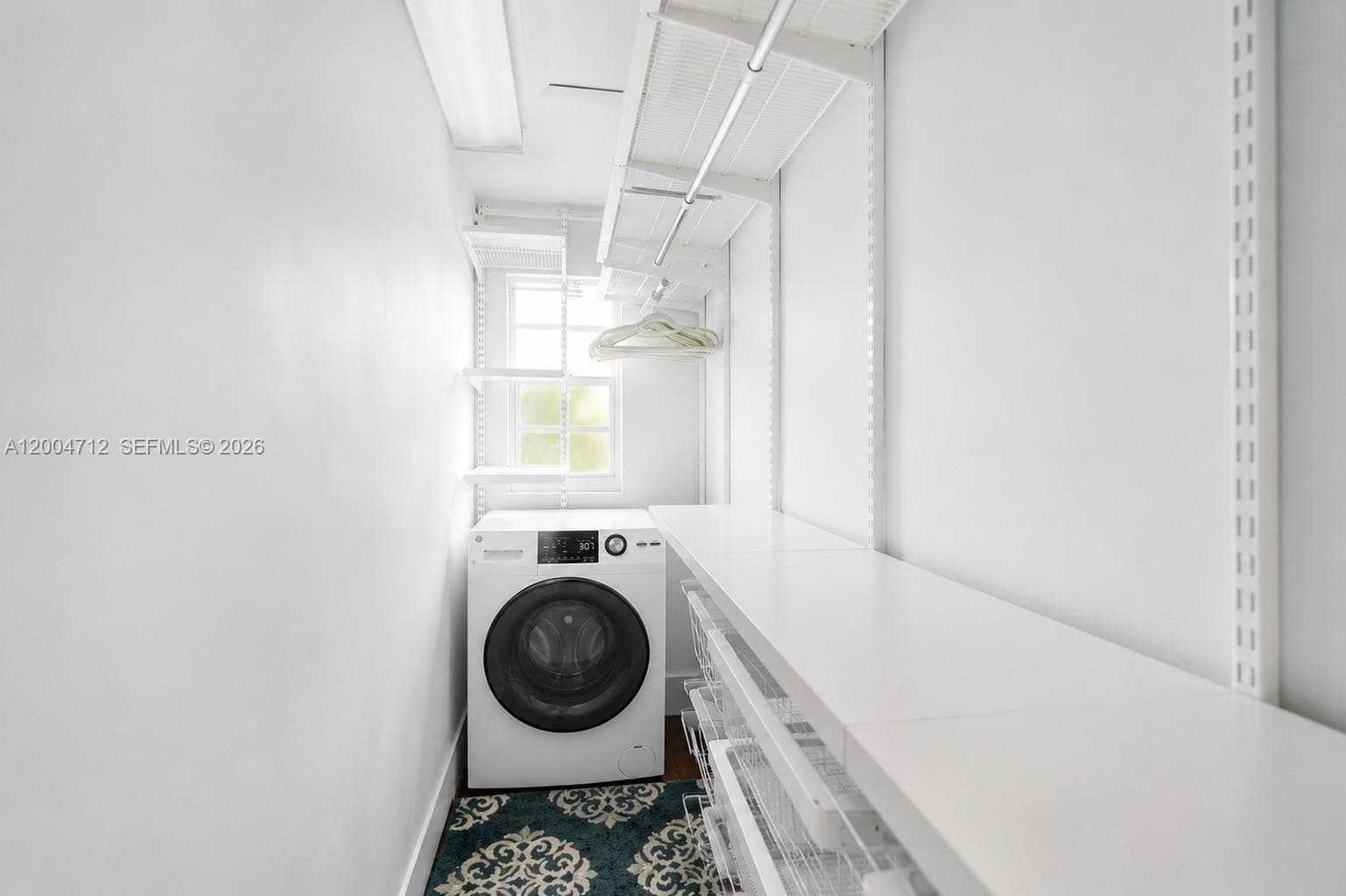 Back House comes with - GE 24" 2.4 cu. ft. Front Load Washer / Condenser Dryer Combo