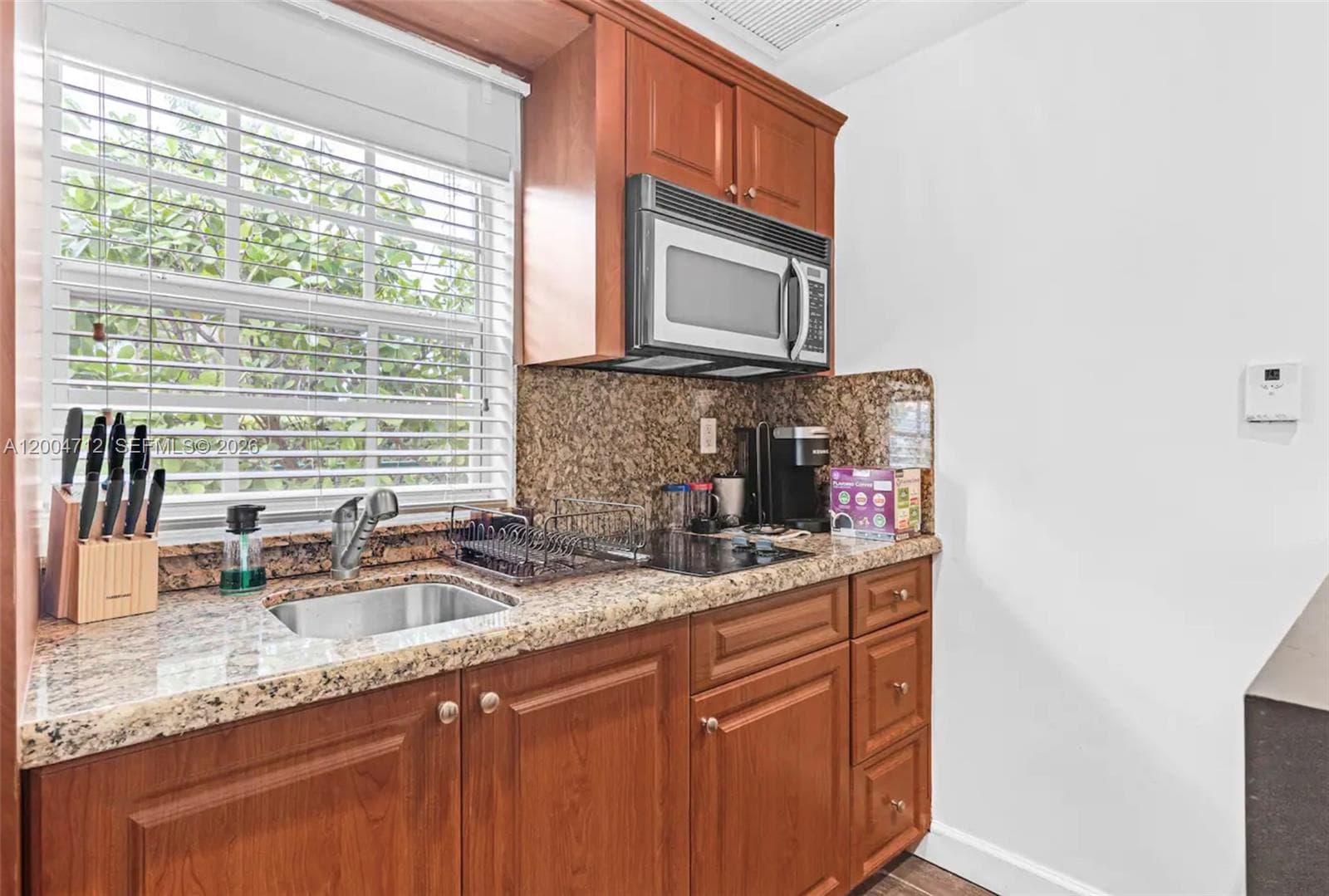 Kitchen of the detached home