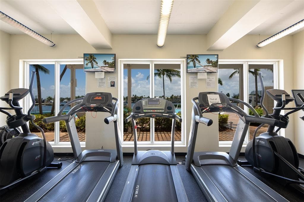 Gym treadmills
