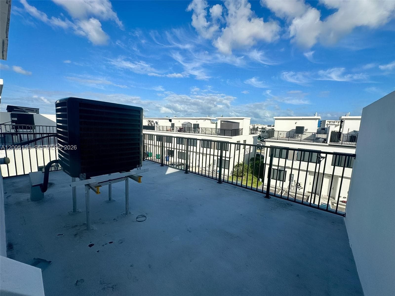 Back of the terrace