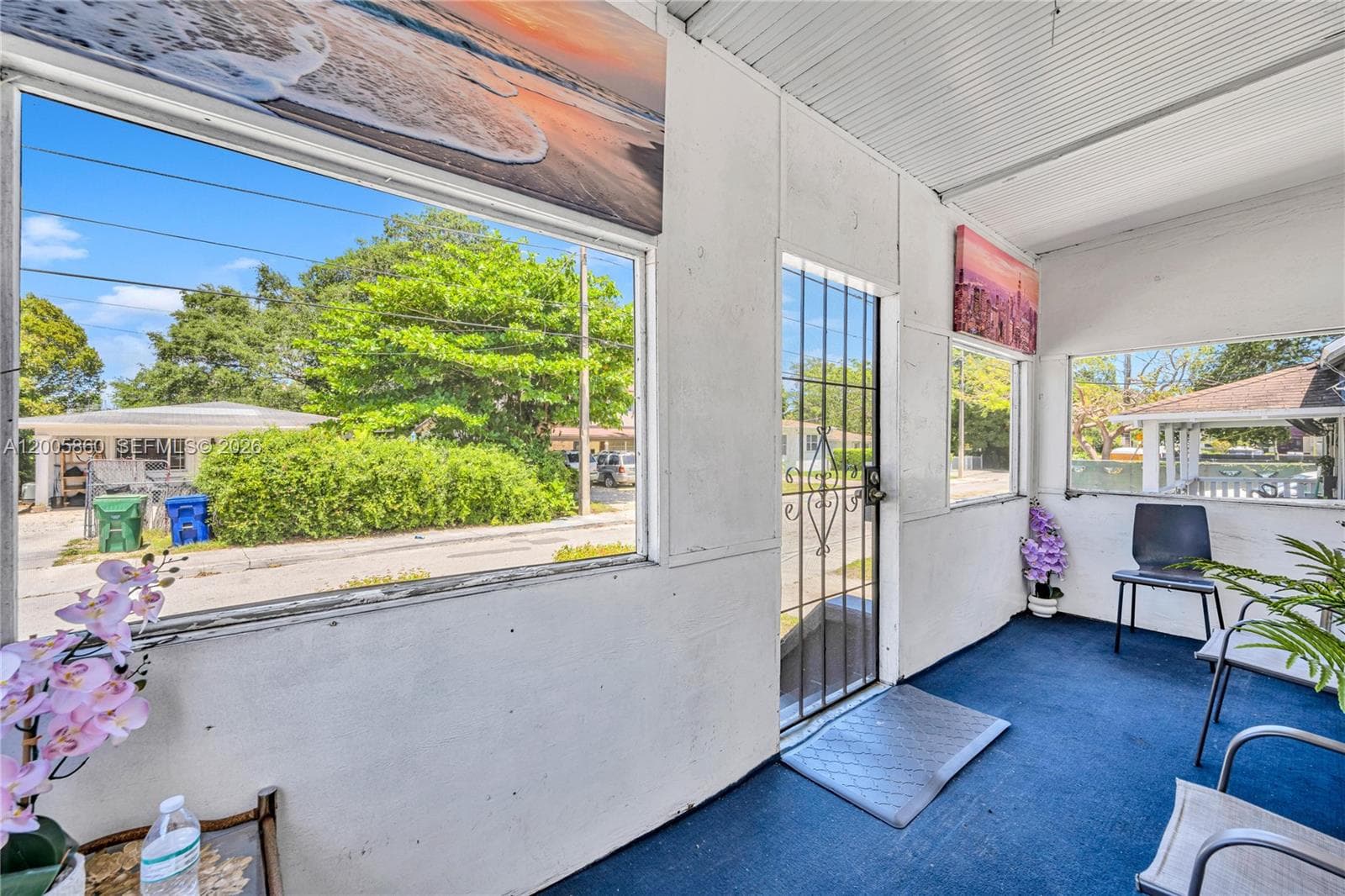 enclosed porch
