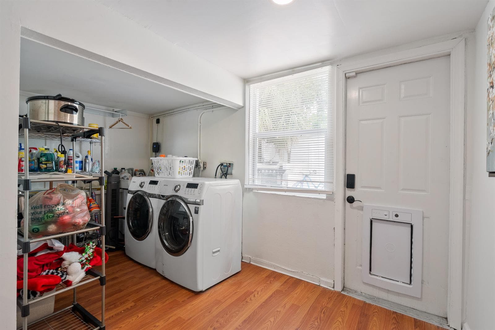 seperate laundry room