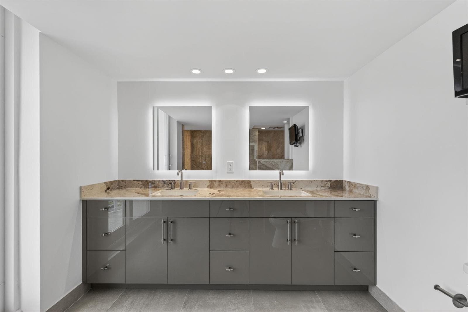 Primary bathroom vanity