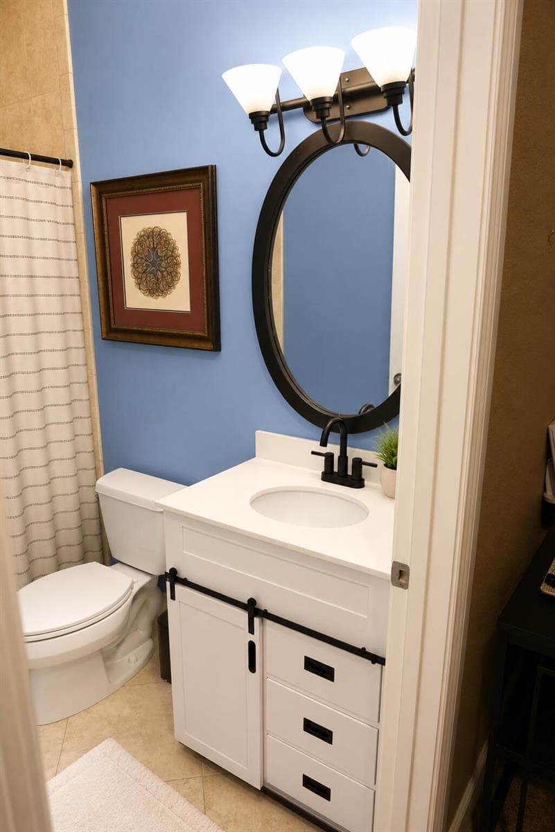 Upstairs Full bath