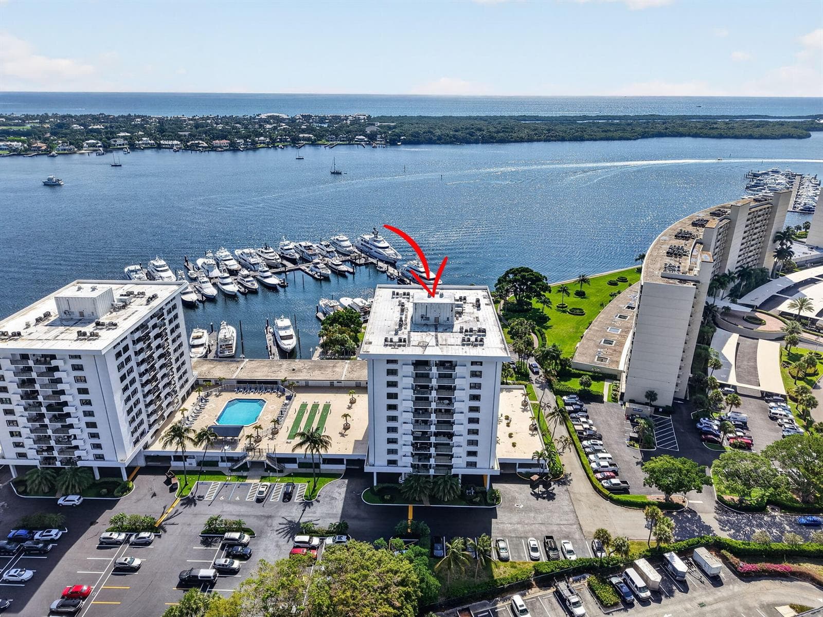 Aerial with Waterview