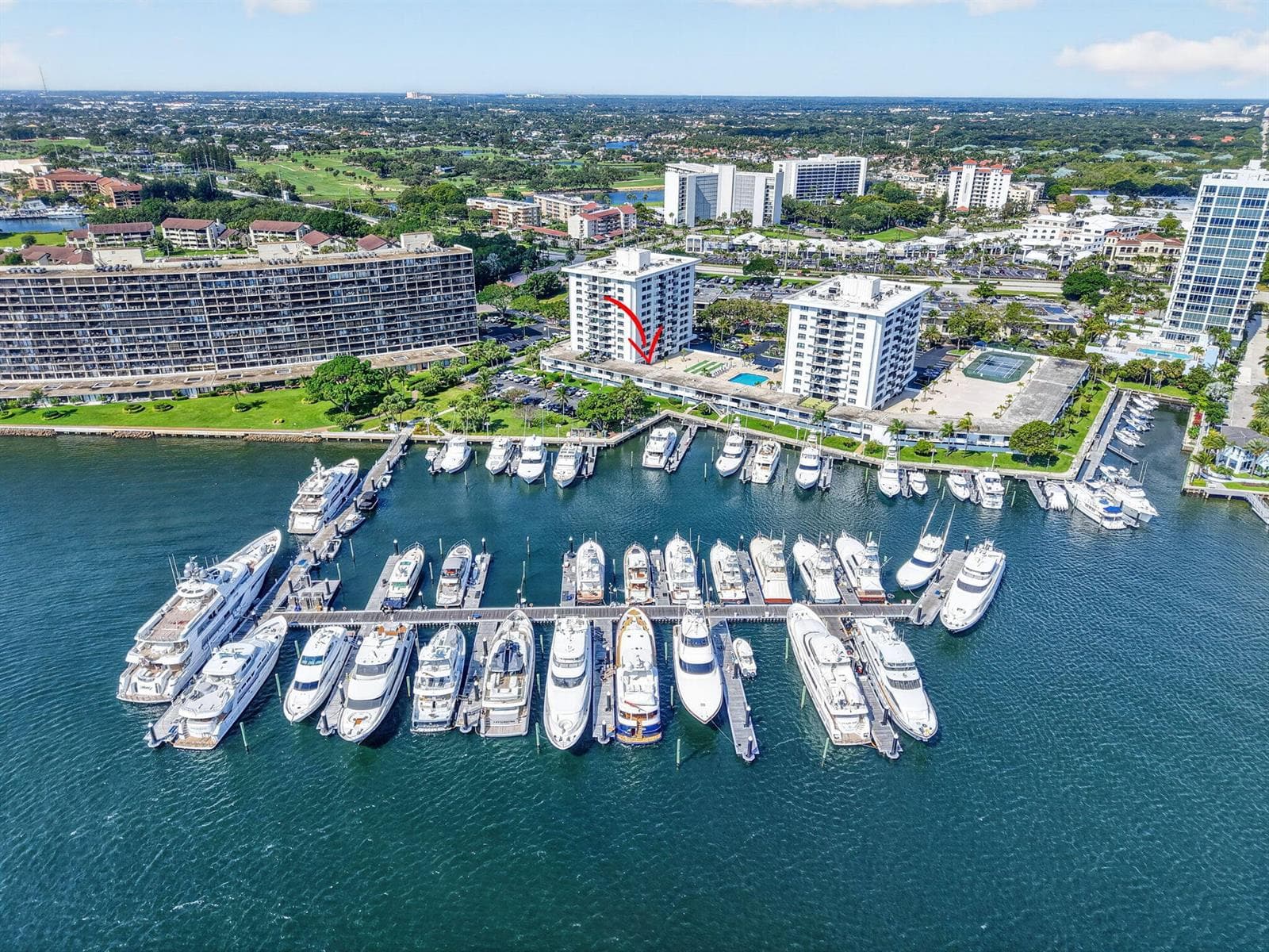 Aerial Marina