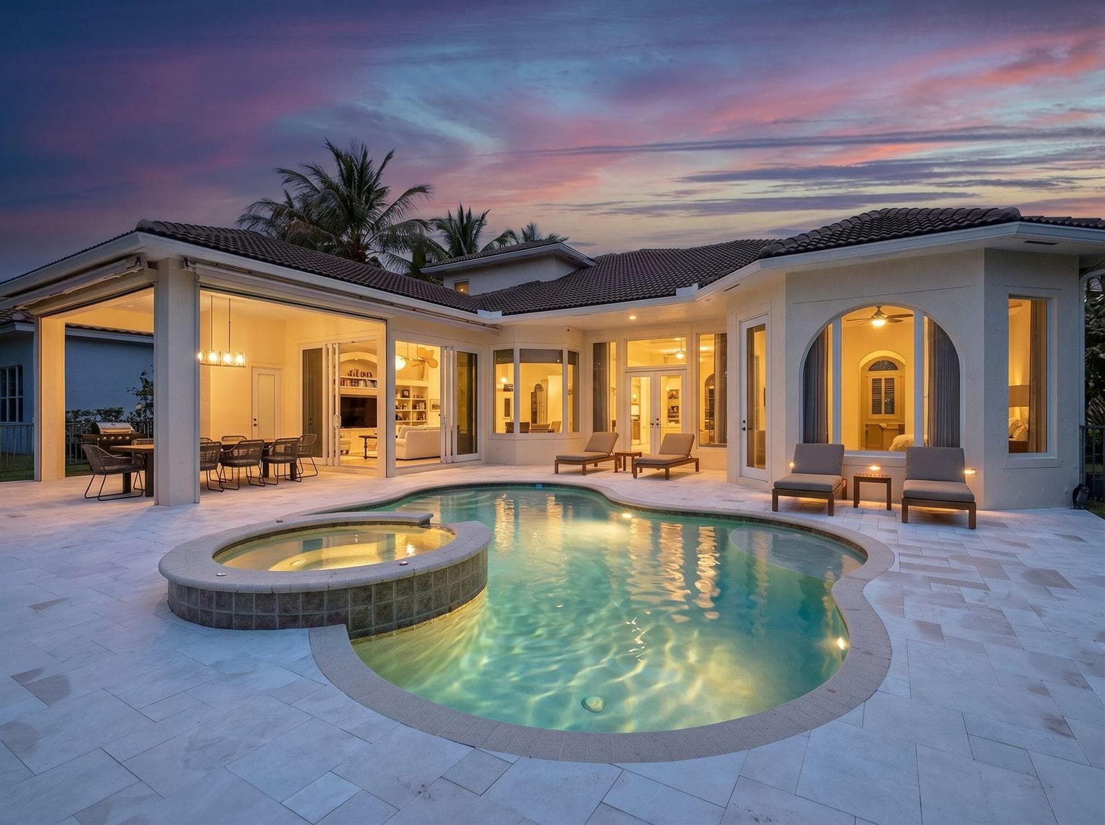 Sunset Pool and Spa