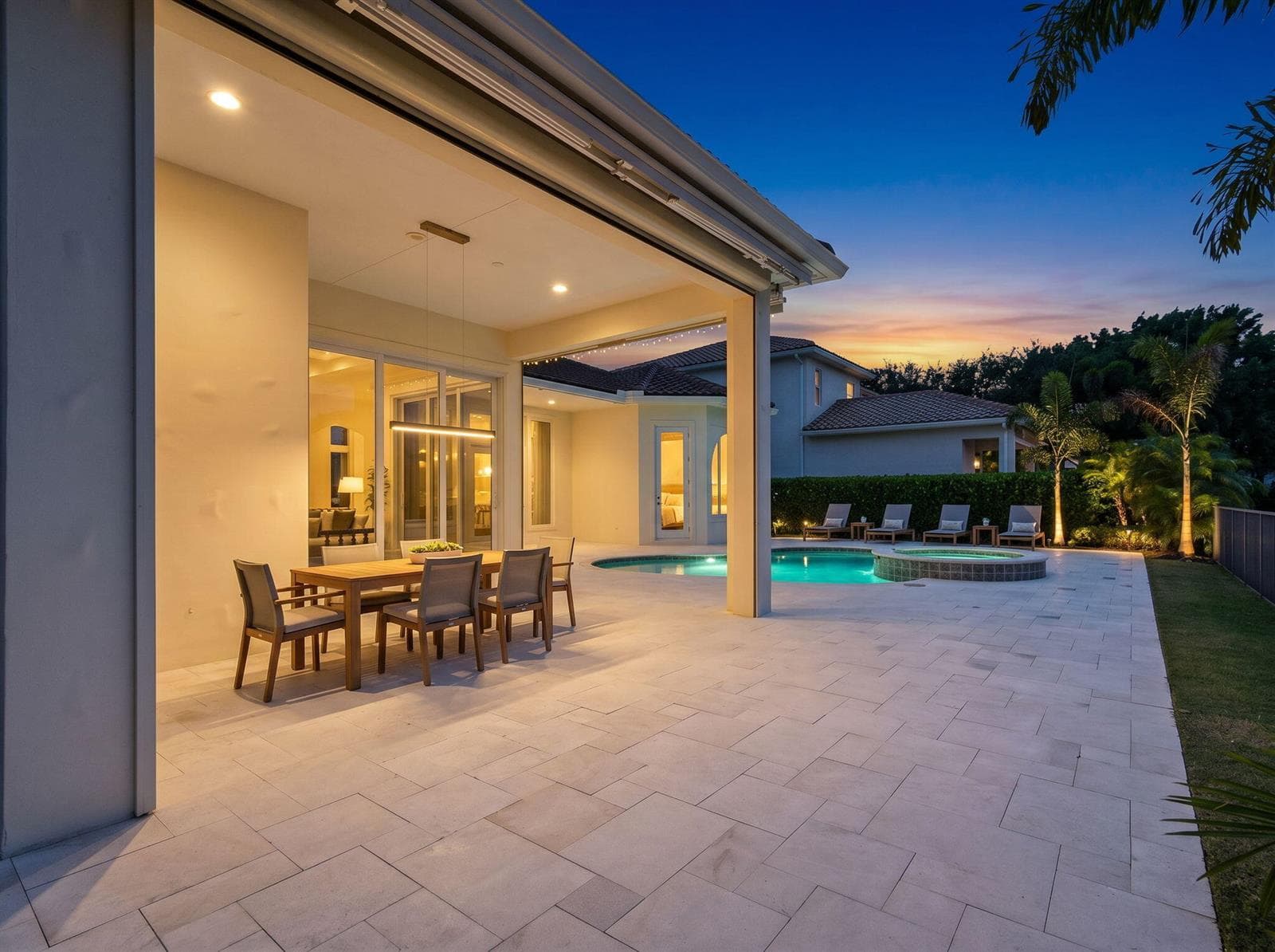 Sunset Pool and Spa